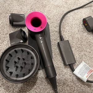 Dyson Supersonic Hair Dryer Fuschia/Grey